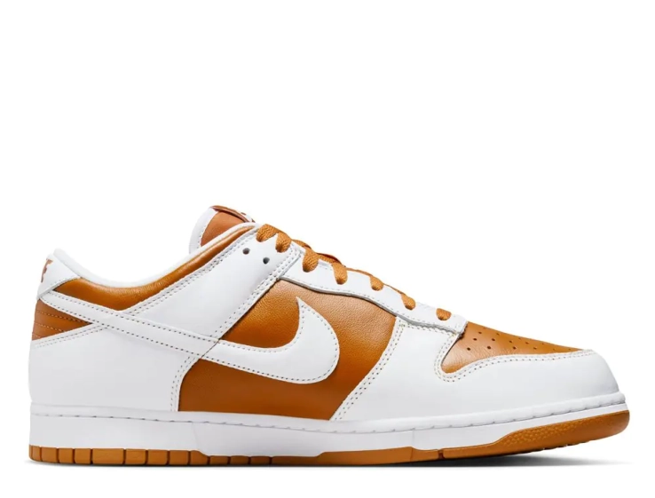 Кроссовки Nike Dunk Low Qs White / Orange FQ6965-700 фото 2 — интернет-магазин Tapok