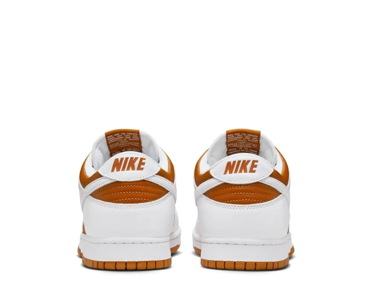 Кроссовки Nike Dunk Low Qs White / Orange FQ6965-700 фото 4 — интернет-магазин Tapok