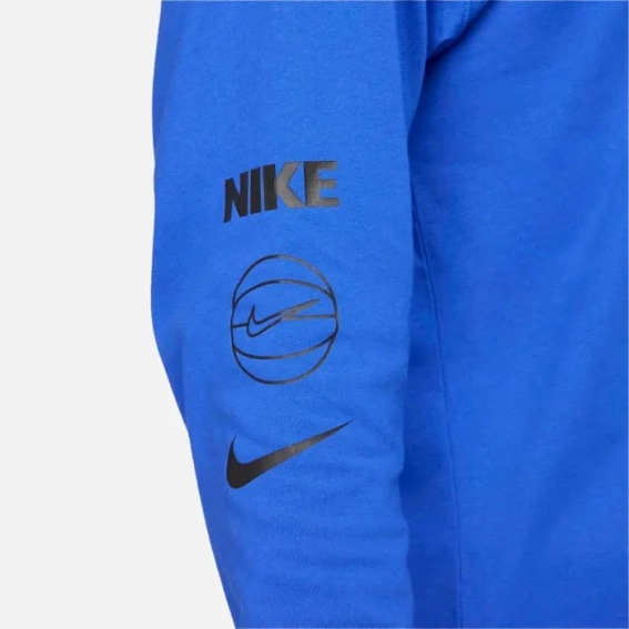 Лонгслів Nike Max90 Men's Long-Sleeve Basketball T-Shirt 'Royal' FN0799-480 фото 5 — інтернет-магазин Tapok
