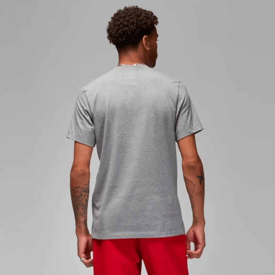 Футболка Air Jordan Jumpman Essentials Logo T - Shirt Grey DQ7376-091 фото 2 — интернет-магазин Tapok