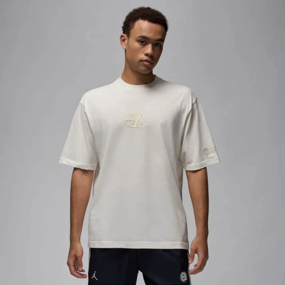 Футболка Air Jordan Q54 Ss Tee Sail White FZ1776-133 фото 1 — интернет-магазин Tapok