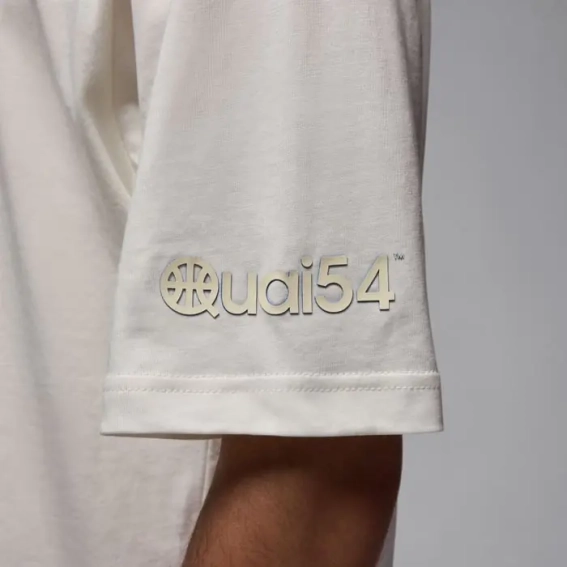 Футболка Air Jordan Q54 Ss Tee Sail White FZ1776-133 фото 4 — интернет-магазин Tapok