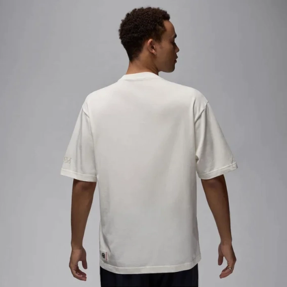 Футболка Air Jordan Q54 Ss Tee Sail White FZ1776-133 фото 7 — интернет-магазин Tapok