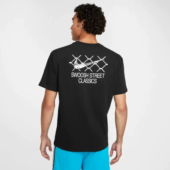 Футболка мужская NIKE TEE M90 PRM BLACK HF6183-010 фото 2 — интернет-магазин Tapok