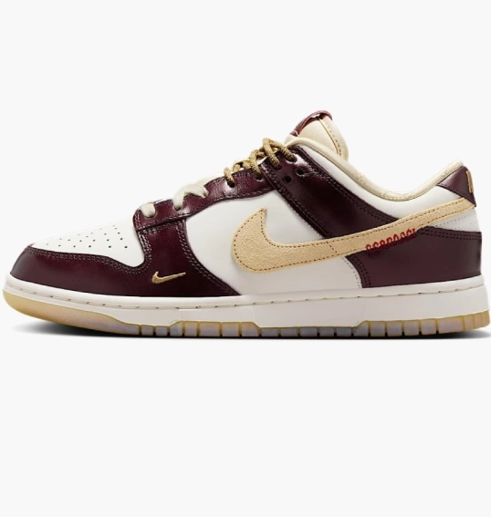 Кроссовки женские Nike Dunk Low Lx White/Brown HV5991-171 фото 1 — интернет-магазин Tapok