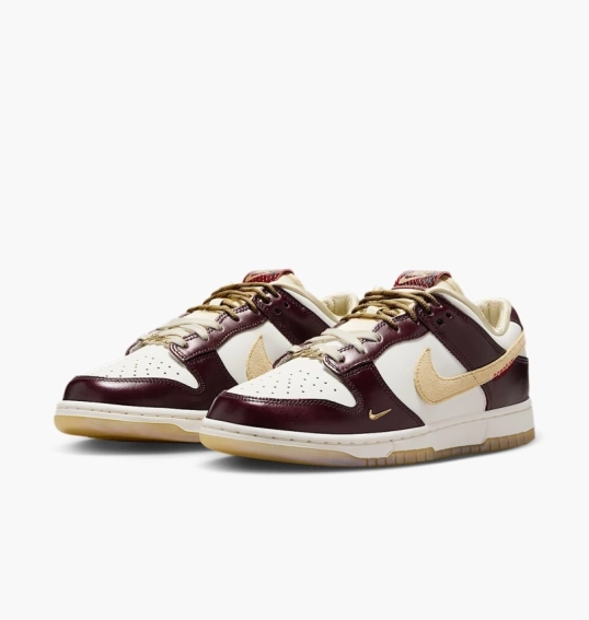Кроссовки женские Nike Dunk Low Lx White/Brown HV5991-171 фото 6 — интернет-магазин Tapok