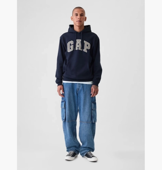 Худые унисекс Gap Vintagesoft Arch Logo Blue 715036532 фото 3 — интернет-магазин Tapok