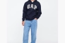 Толстовка чоловіча Gap Relaxed Logo Blue 218871811 Фото 4
