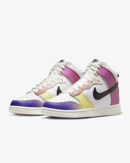 Кросівки Nike Dunk High Multi-color Summit White FD0802-100 фото 6 — інтернет-магазин Tapok