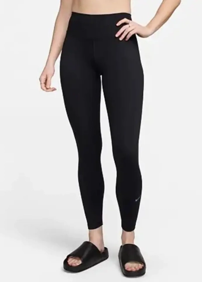 Лосини Nike One High-Waisted Full-Length Leggings Black FN3226-010 фото 3 — інтернет-магазин Tapok