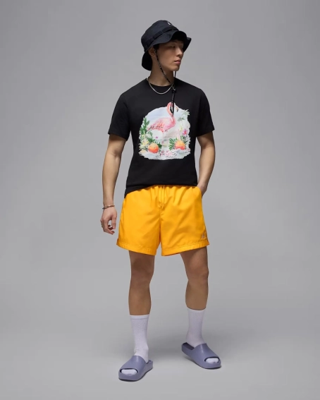 Футболка Air Jordan ESS FLAMINGO SS CREW BLACK HJ2399-010 фото 5 — интернет-магазин Tapok