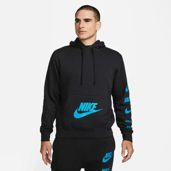 Худі NIKE STANDARD ISSUE BLACK FJ0552-010 фото 1 — інтернет-магазин Tapok