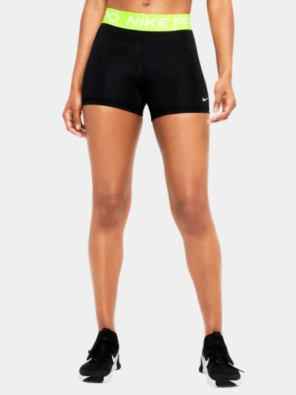 Шорти Nike Pro 365 Short Black Yellow CZ9857-013 фото 1 — інтернет-магазин Tapok