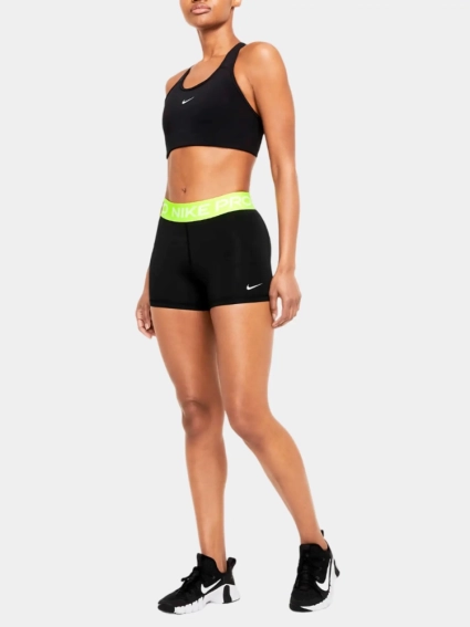 Шорти Nike Pro 365 Short Black Yellow CZ9857-013 фото 3 — інтернет-магазин Tapok