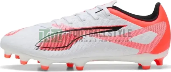 Бутсы Puma ULTRA 5 PLAY FG/AG белый, оранжевый Уни 40.5 108169-01 фото 1 — интернет-магазин Tapok