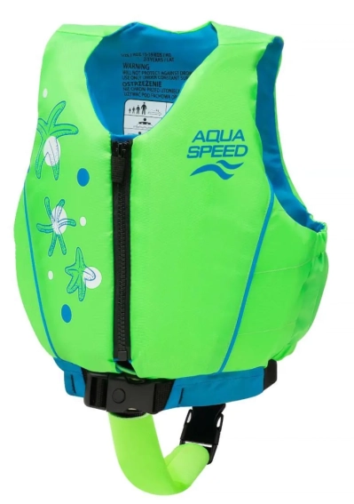 Жилетка для плавания Aqua Speed Swim Star 61131 бирюзовый, салатовый Дет 15-19 кг DT-627-03, Цвет би DT-627-03 фото 1 — интернет-магазин Tapok