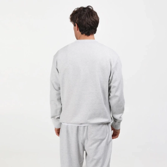 Кофта мужская New Balance Athletics French Terry Crewneck Grey MT41506AHH L MT41506AHH фото 2 — интернет-магазин Tapok