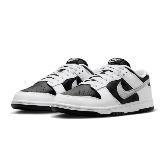 Кросівки чоловічі Nike Dunk Low Reverse Panda 2.0 Black/White IB4620-141 42.5 IB4620-141 фото 1 — інтернет-магазин Tapok
