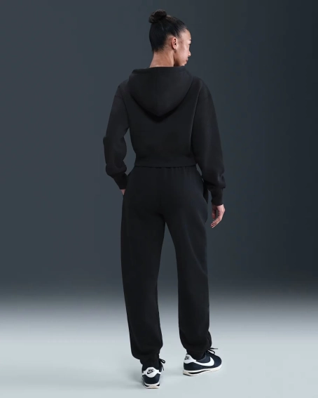 Толстовка Nike W NSW PHNX FLC CROP FZ HDY HV2426-010 фото 5 — интернет-магазин Tapok