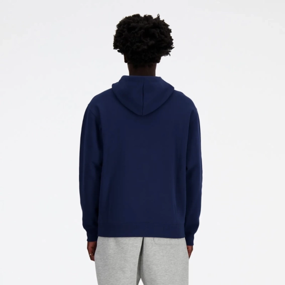 Женская толстовка New Balance Sport Essentials Full Zip Blue MJ41502NNY L MJ41502NNY фото 2 — интернет-магазин Tapok