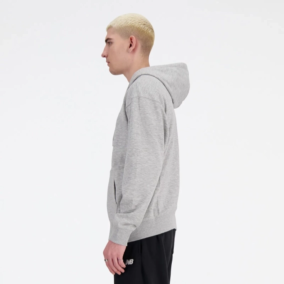 Толстовка чоловіча New Balance Sport Essentials Full Zip Grey MJ41502AG L MJ41502AG фото 3 — інтернет-магазин Tapok