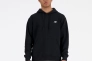 Худые мужские New Balance Brushed Back Small Logo Hoodie Black MT41511BK L MT41511BK Фото 1