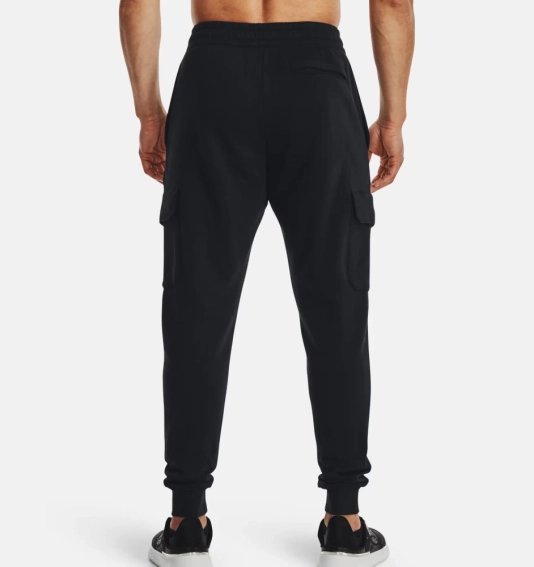 Штани спортивні UA Rival Fleece Cargo Jogger  Чол XL 1382134-001 фото 2 — інтернет-магазин Tapok