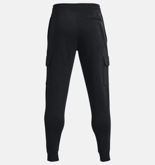 Штани спортивні UA Rival Fleece Cargo Jogger  Чол XL 1382134-001 фото 6 — інтернет-магазин Tapok