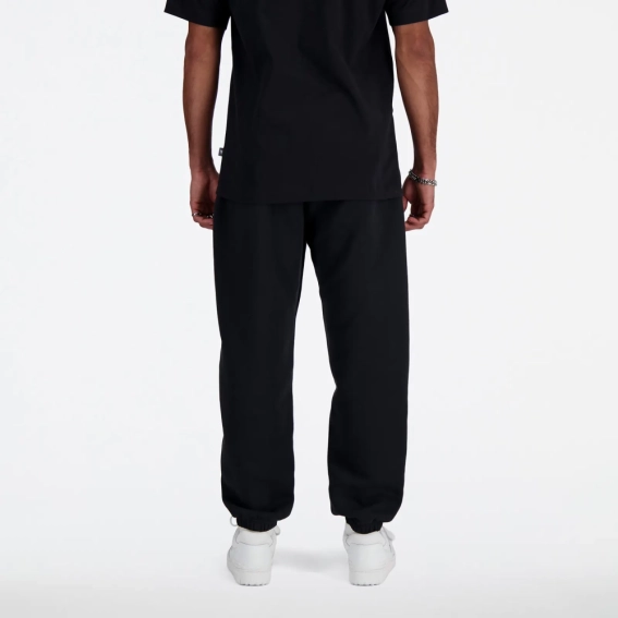Штани чоловічі New Balance Brushed Back Small Logo Joggers Black MP41503BK L MP41503BK фото 3 — інтернет-магазин Tapok