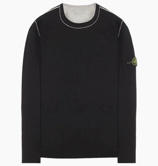 Кофта Stone Island REVERSIBLE Logo Patch Sweatshirt 7815505D1 V0029 фото 1 — інтернет-магазин Tapok