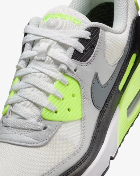 Кросівки NIKE AIR MAX 90 GORE-TEX
Summit White/ Cool Grey-Volt-Black FD5810-102 фото 7 — інтернет-магазин Tapok