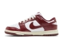 Кросівки Nike Dunk Low PRM Vintage Team Red FJ4555-100 Фото 2