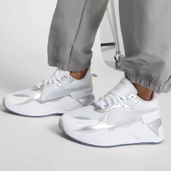 Кроссовки Puma RS-X Astro White Silver 401312 01 фото 2 — интернет-магазин Tapok