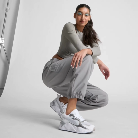Кроссовки Puma RS-X Astro White Silver 401312 01 фото 3 — интернет-магазин Tapok