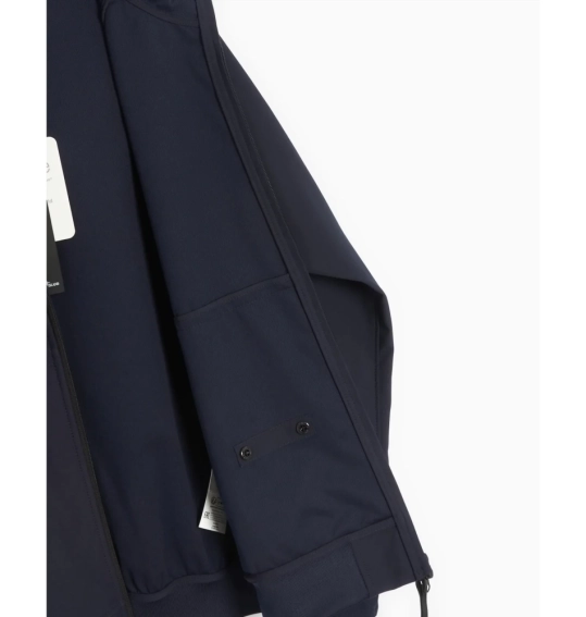 Куртка Stone Island Logo Patch Soft Shell Hooded Jacket Blue 781540927 V0020 фото 5 — інтернет-магазин Tapok