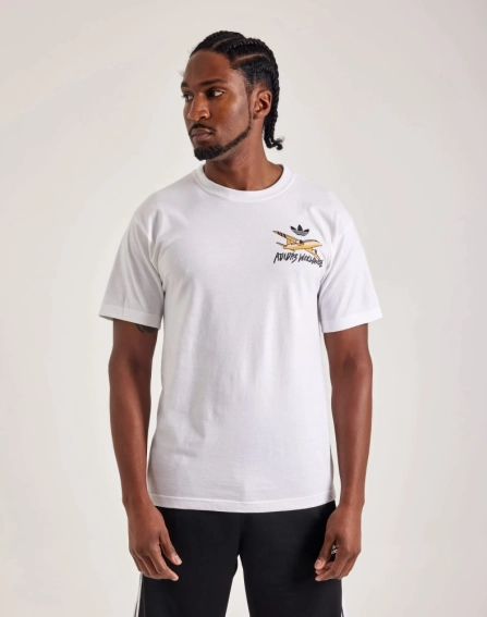 Футболка Adidas Tee Sneakers Back White JP0380 фото 1 — інтернет-магазин Tapok