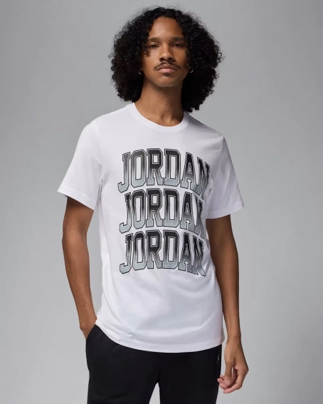 Футболка Jordan Tee White 3 Echo FZ1995-100 фото 1 — интернет-магазин Tapok
