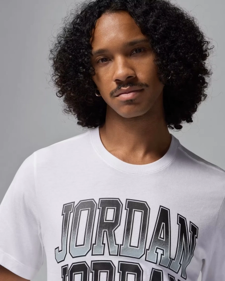 Футболка Jordan Tee White 3 Echo FZ1995-100 фото 3 — интернет-магазин Tapok