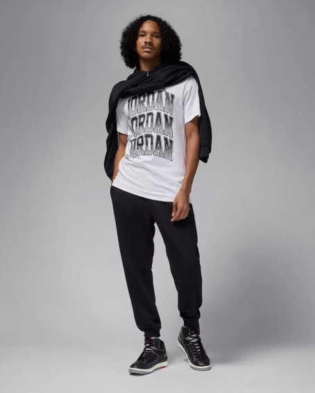 Футболка Jordan Tee White 3 Echo FZ1995-100 фото 6 — интернет-магазин Tapok