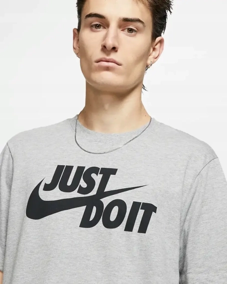 Футболка Nike M Tee Grey DX1989-063 фото 4 — интернет-магазин Tapok