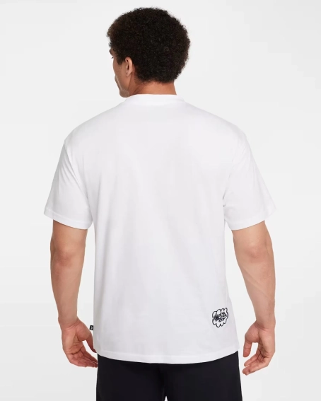 Футболка Nike Tee SB Grafitti White FZ6712-100 фото 2 — интернет-магазин Tapok