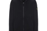 Худые STONE ISLAND BLACK ZIP HOODIE 801564251 A0029 Фото 1