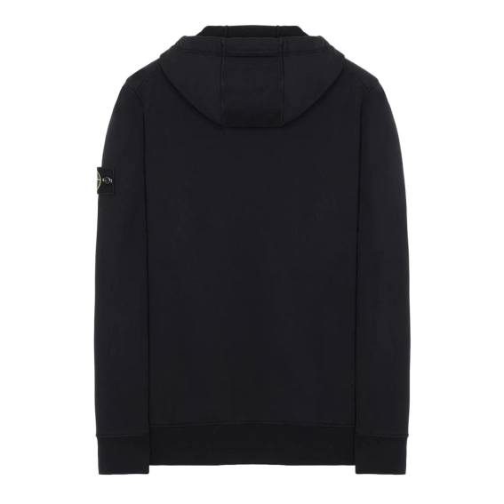 Худые STONE ISLAND BLACK ZIP HOODIE 801564251 A0029 фото 2 — интернет-магазин Tapok