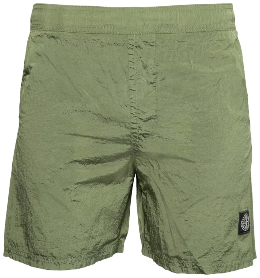 Шорты Stone Island Nylon Metal Short green 1015B0943 V0055 фото 1 — интернет-магазин Tapok