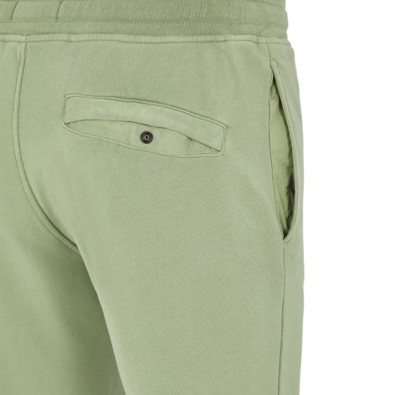 Брюки Stone Island Cotton Fleece Sweatpants green 101564551 V0055 фото 3 — интернет-магазин Tapok