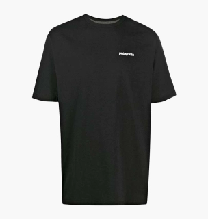 Мужская футболка Patagonia Mens P-6 Logo Responsibili Black 38504BLK