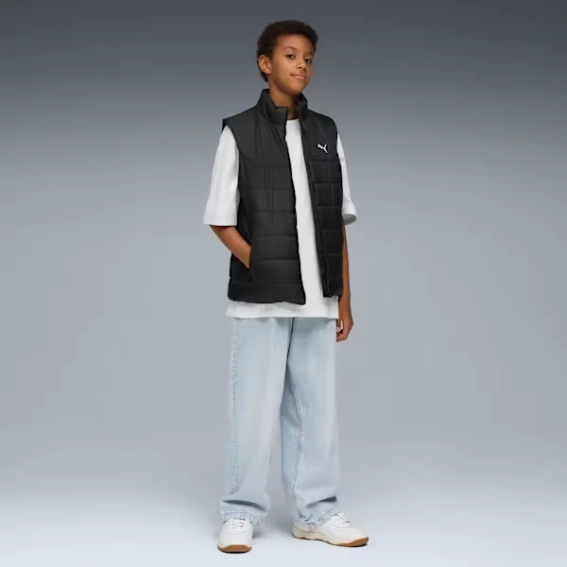 Жилетка подростковая ESS Padded Vest 68522401 Puma 128 Черный 68522401 фото 4 — интернет-магазин Tapok