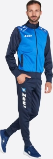 Костюм спортивный Zeus TUTA EASY темно-синий, голубой детский XS Z01575