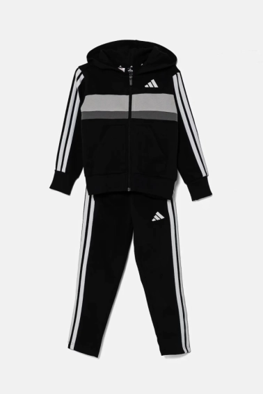 Костюм детский спортивный J 3S TIB FL TS JC7520 Adidas 140 Черный JC7520 фото 3 — интернет-магазин Tapok