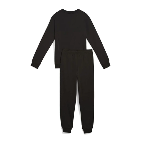 Костюм спортивний підлітковий ESS Logo Crew Sweat Suit 68972101 Puma 128 Чорний 68972101 фото 2 — інтернет-магазин Tapok
